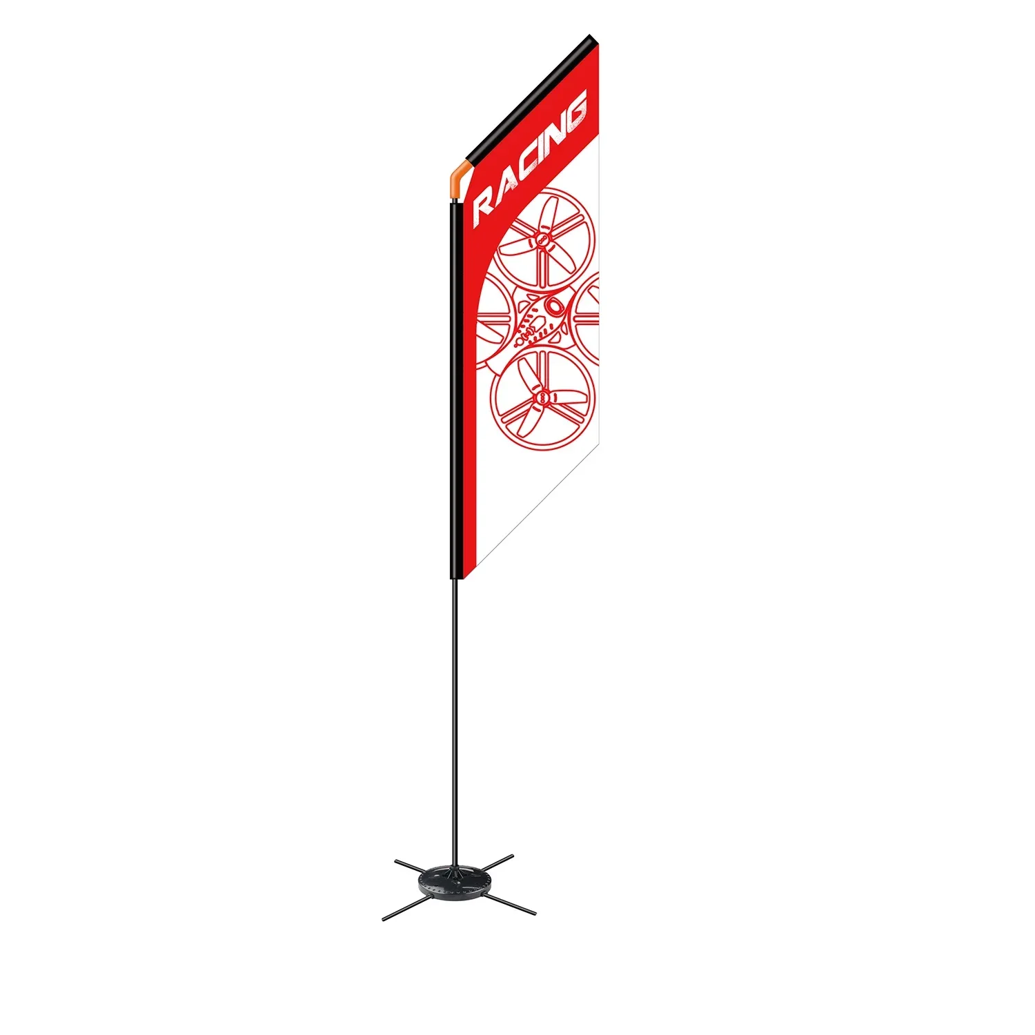 LDARC 560 مللي متر FPV العلم ل - مراجعة Drone Racing Flag وسعره