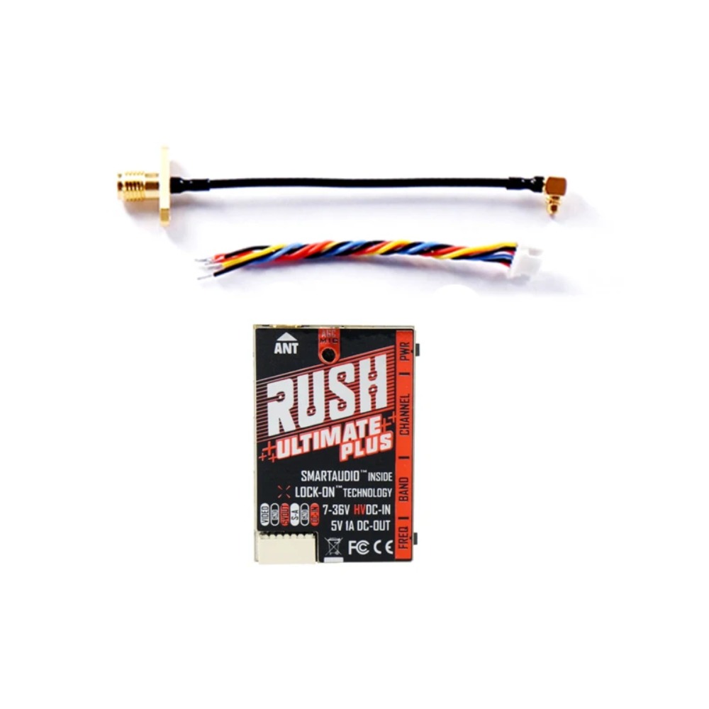 جهاز إرسال الفيديو RUSH TANK U - مراجعة Drone Racing Frame وسعره
