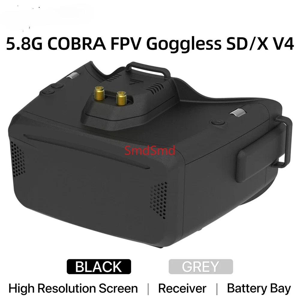 نظارات فيديو FPV طراز Cobra SD - مراجعة Drone Racing Goggles وسعره